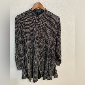 Funky Buddha, M, black with flowers